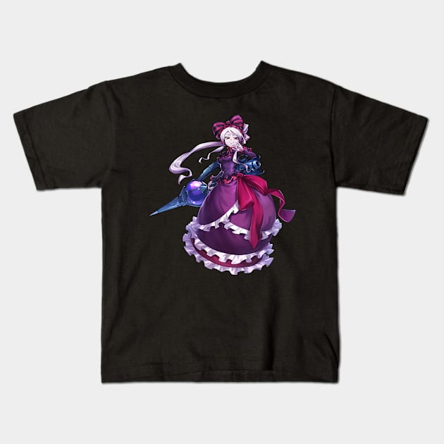 Shalltear Overlord Kids T-Shirt by ShariLambert